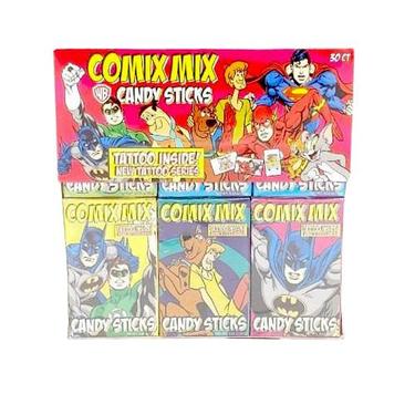 Comix Mix Candy Sticks unidad