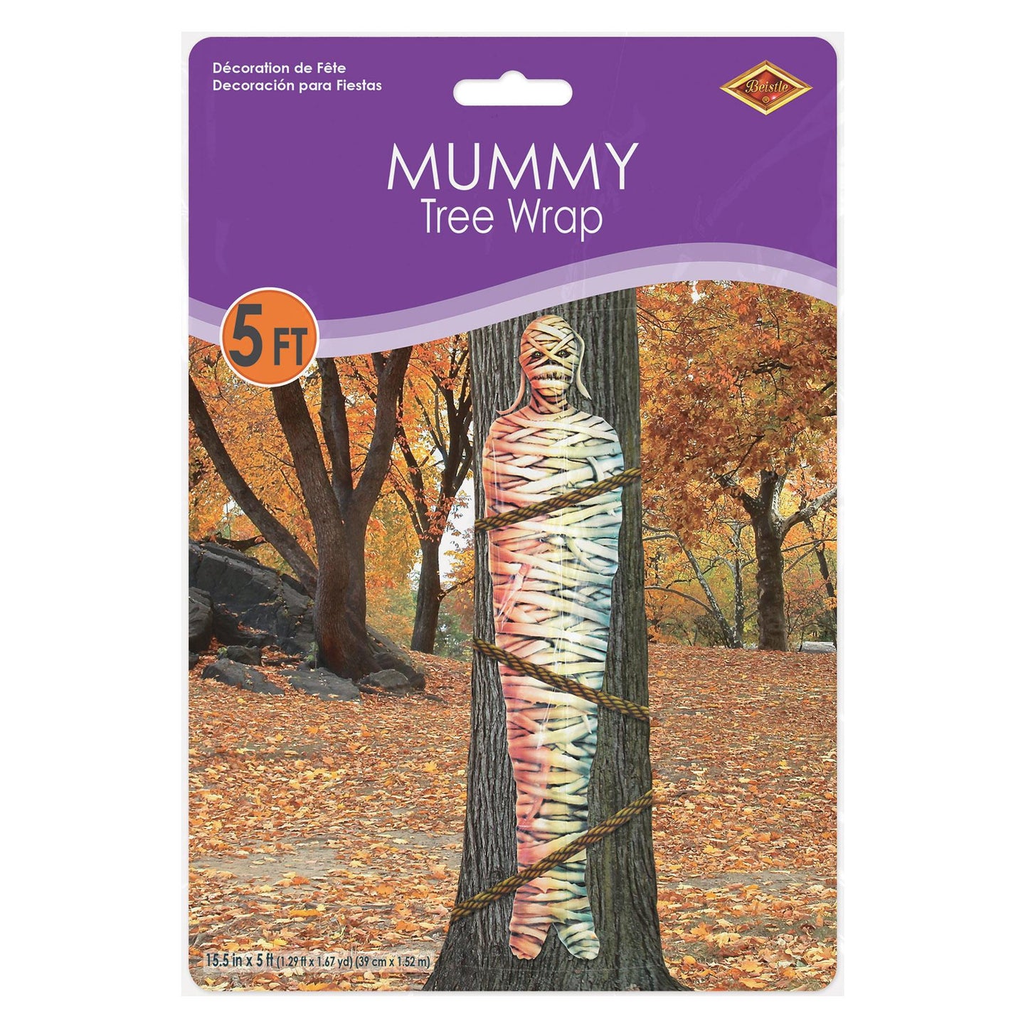 Mummy Tree Decoration Wrap 5ft (x1u)