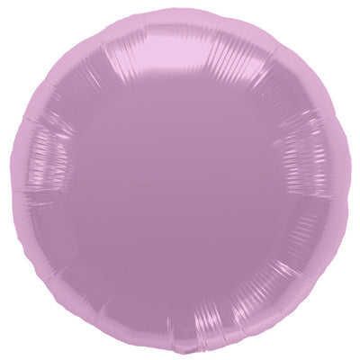 18" Foil Balloon Lilac Round