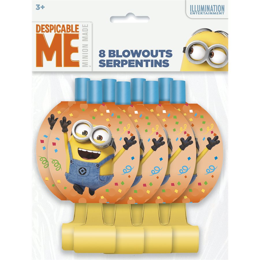 Despicable Me Blowouts (x8u)
