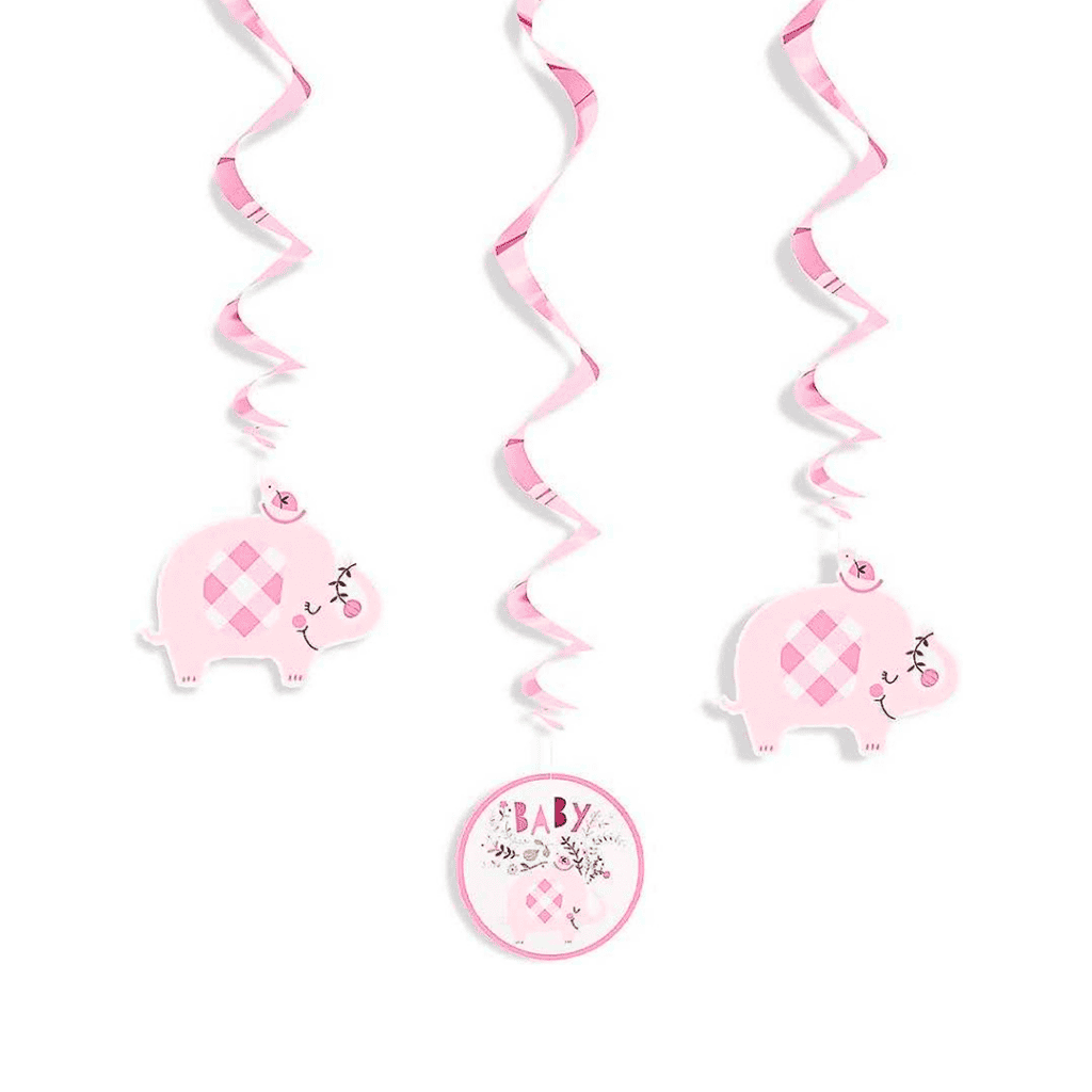 Espirales Decorativos Pink Elephant (x3u)