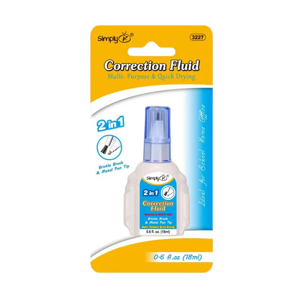Correction Fluid 0.6fl.oz