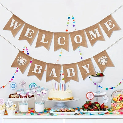 Welcome Baby Banner
