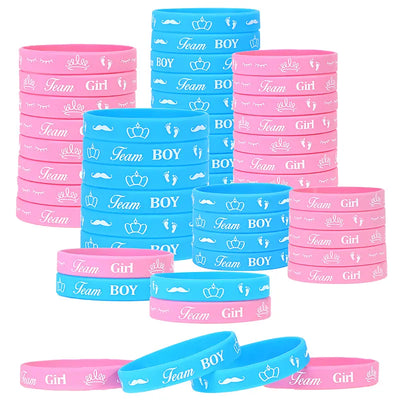 Pulsera Gender Reveal Team Boy or Girl (x1u)