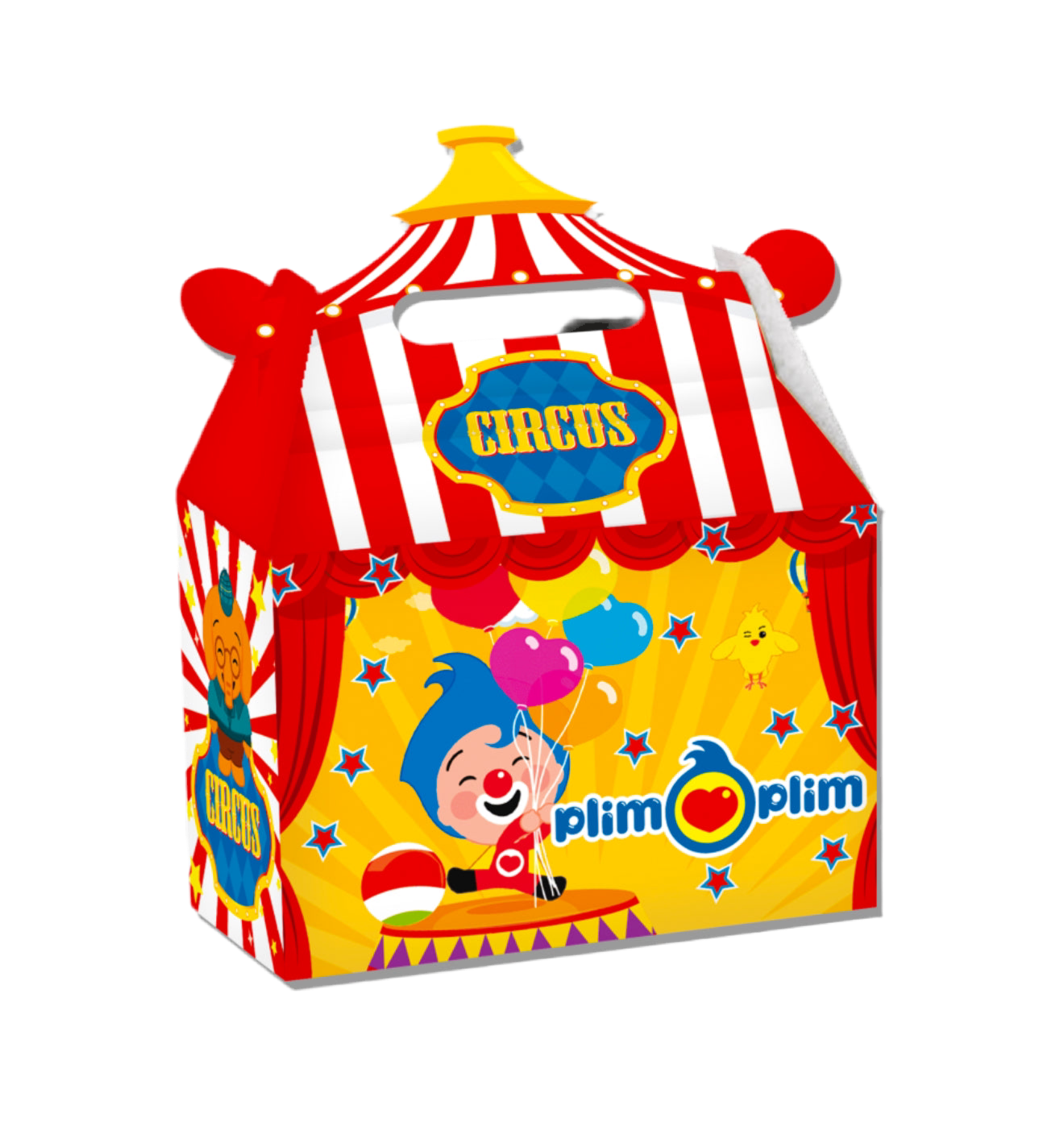 Caja Sorpresa Payaso Plim Plim (x4u)