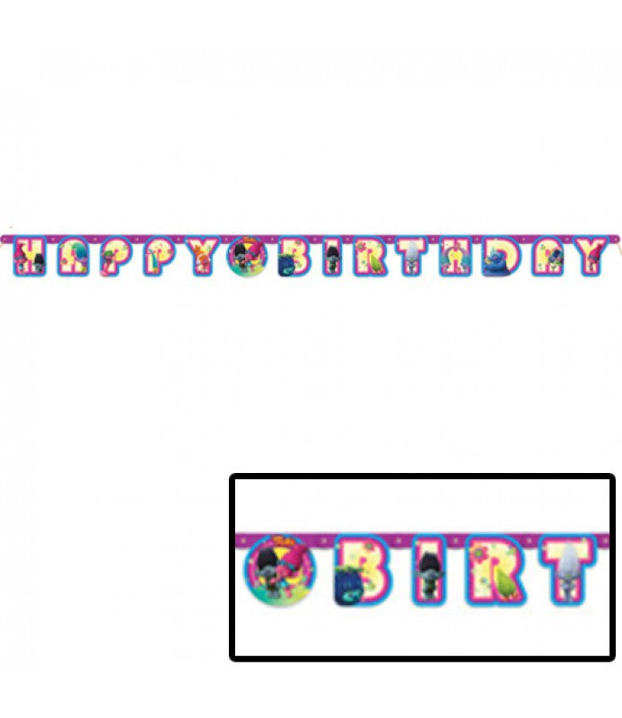 Trolls Jointed Banner 6ft (x1u)