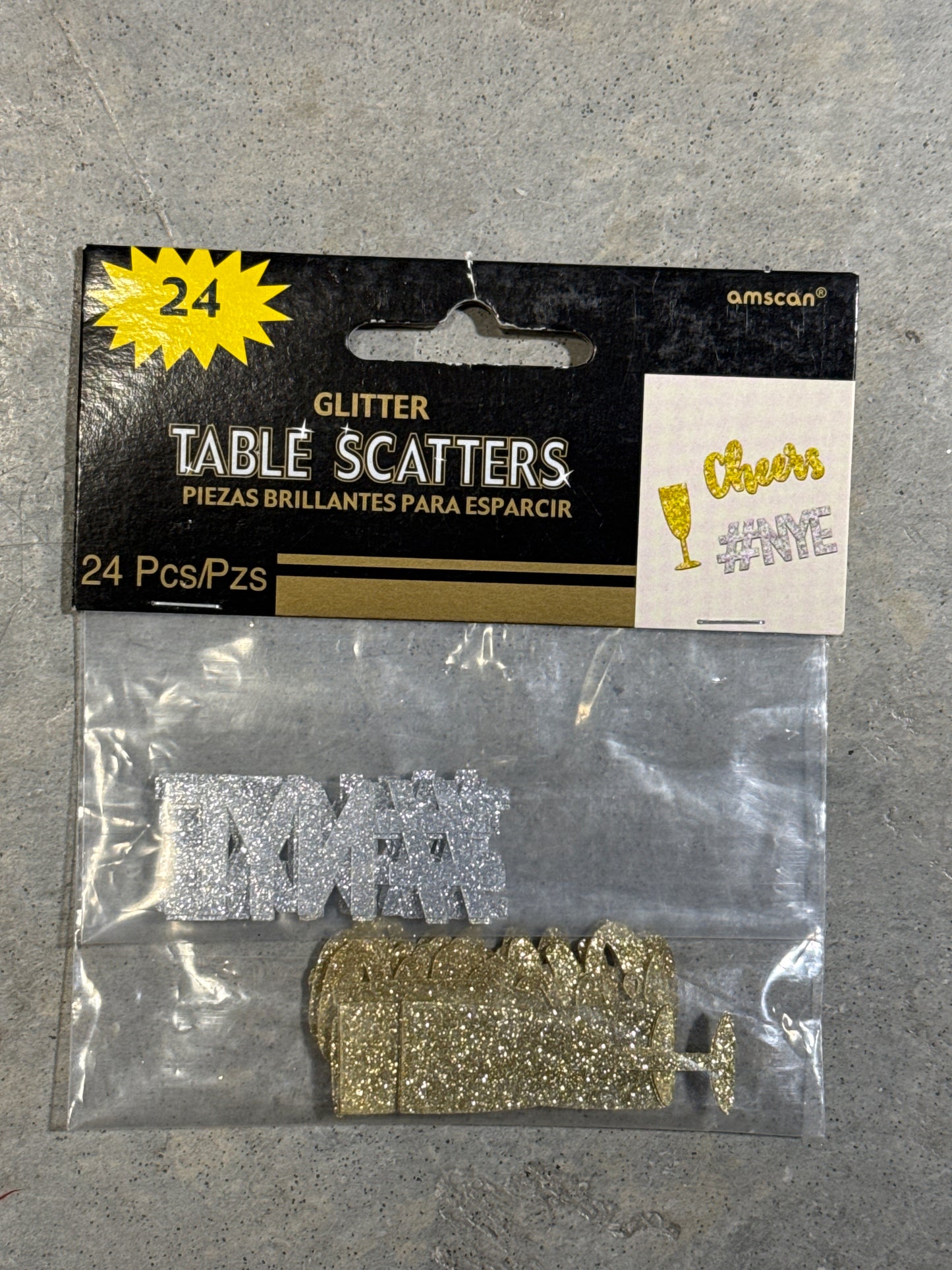 Happy New Year Table Glitter Scatters