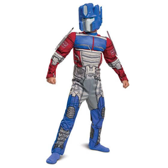 Optimus Eg Muscle Child Costume