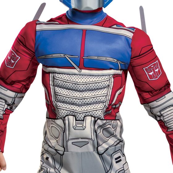 Optimus Eg Muscle Child Costume