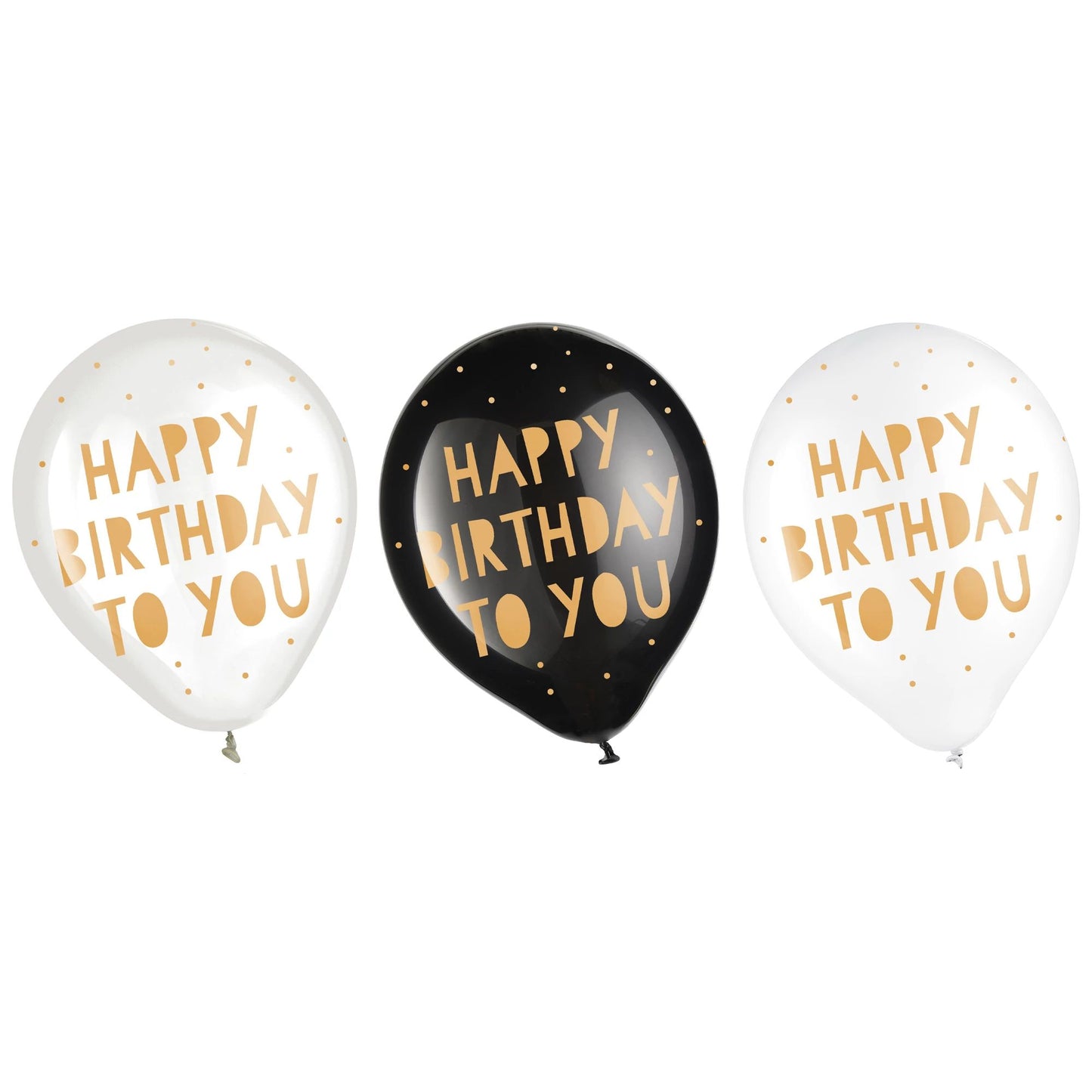 Happy Birthday To You Latex Balloons- Bulk