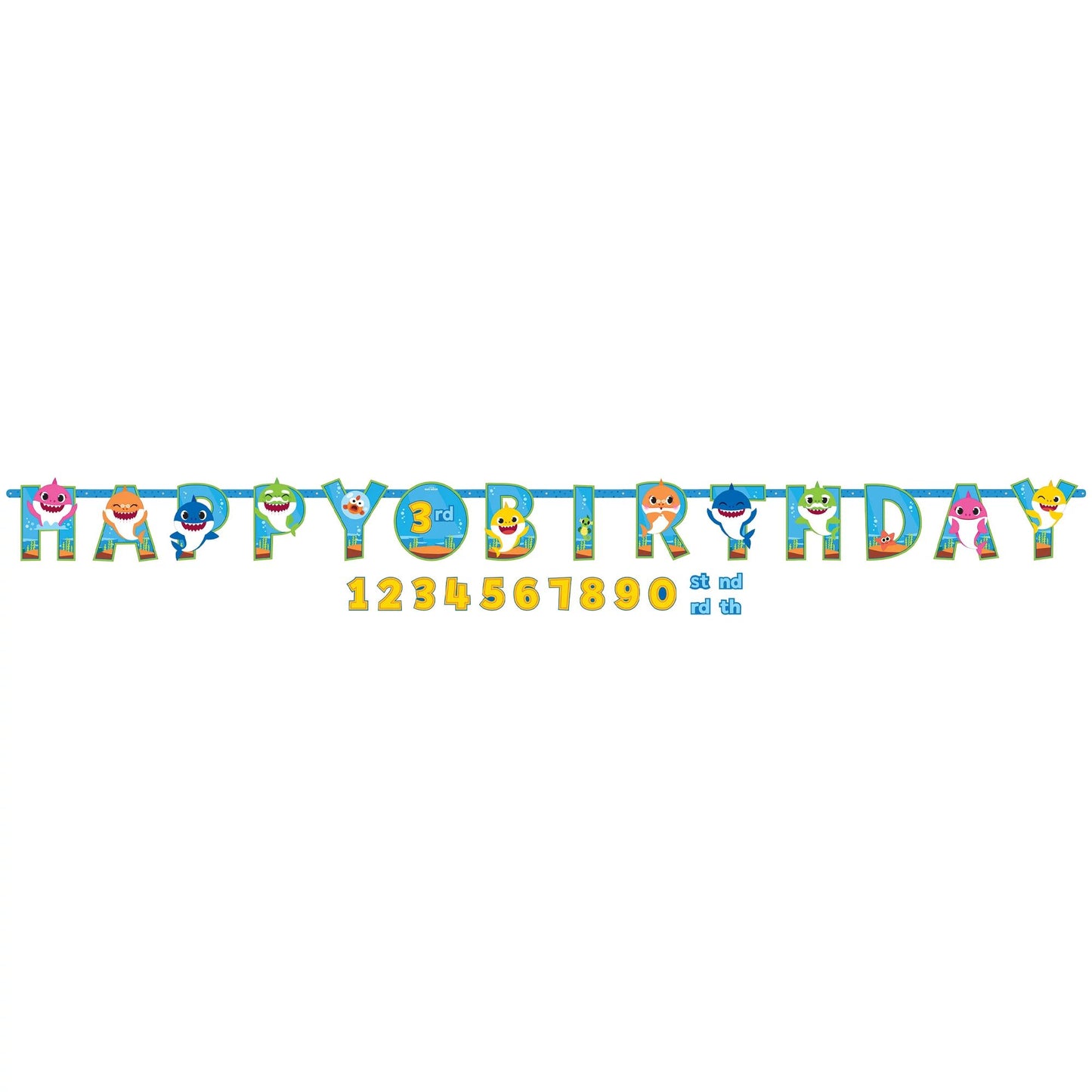 Baby Shark Jumbo Add An Age Banner