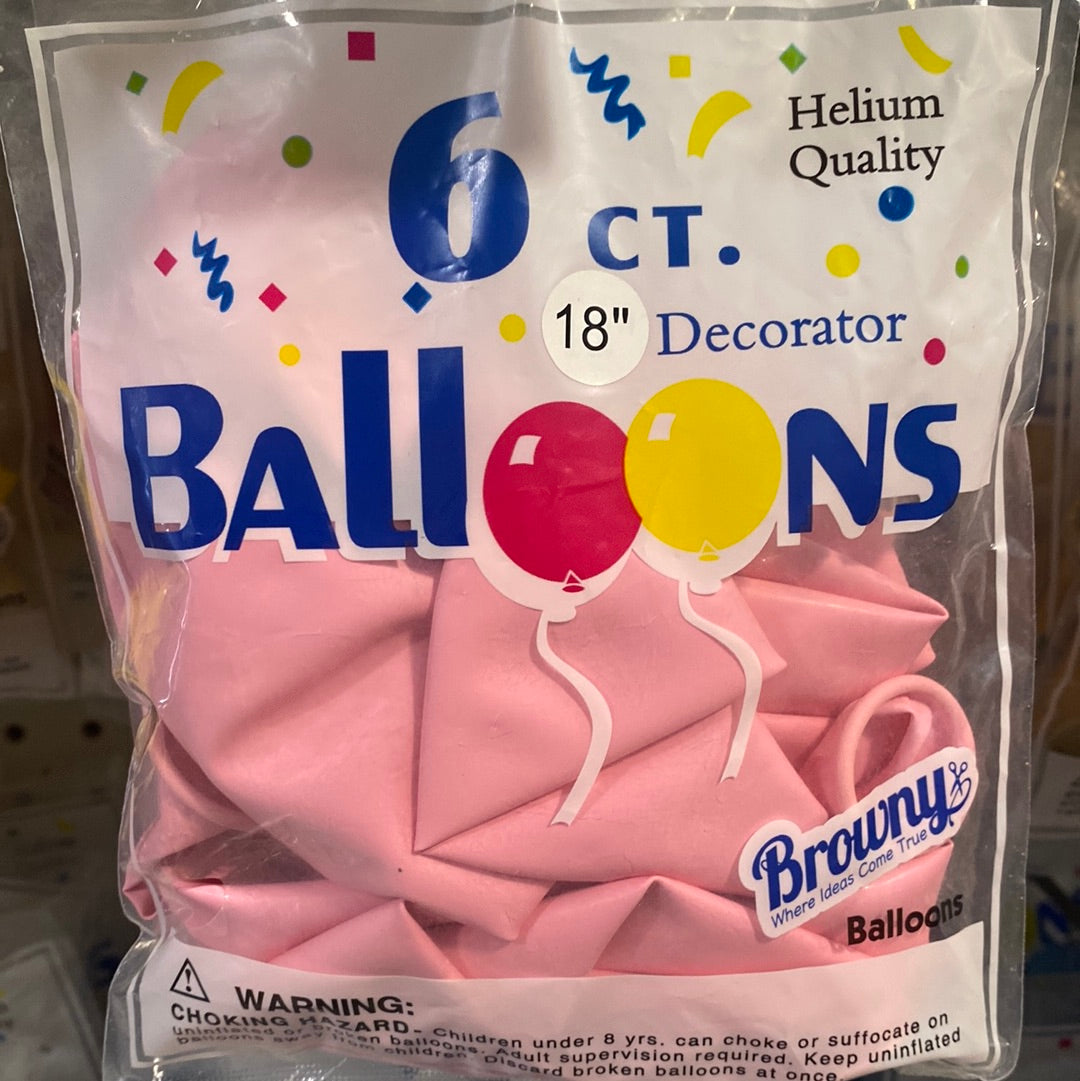 Globo Latex 18" Macaron Rose