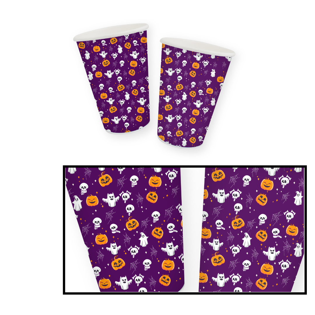Vasos Halloween (x8u)