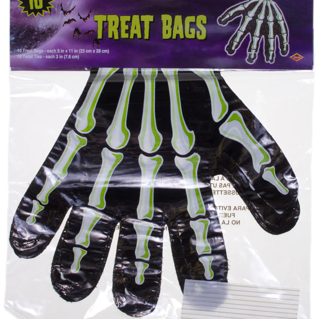 Halloween Treat Bags 9x11" (x10u)