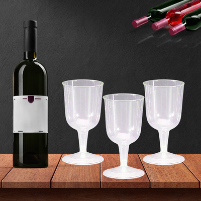 Copas de Vino Plásticas / Plastic Wine Glasses (x40u)