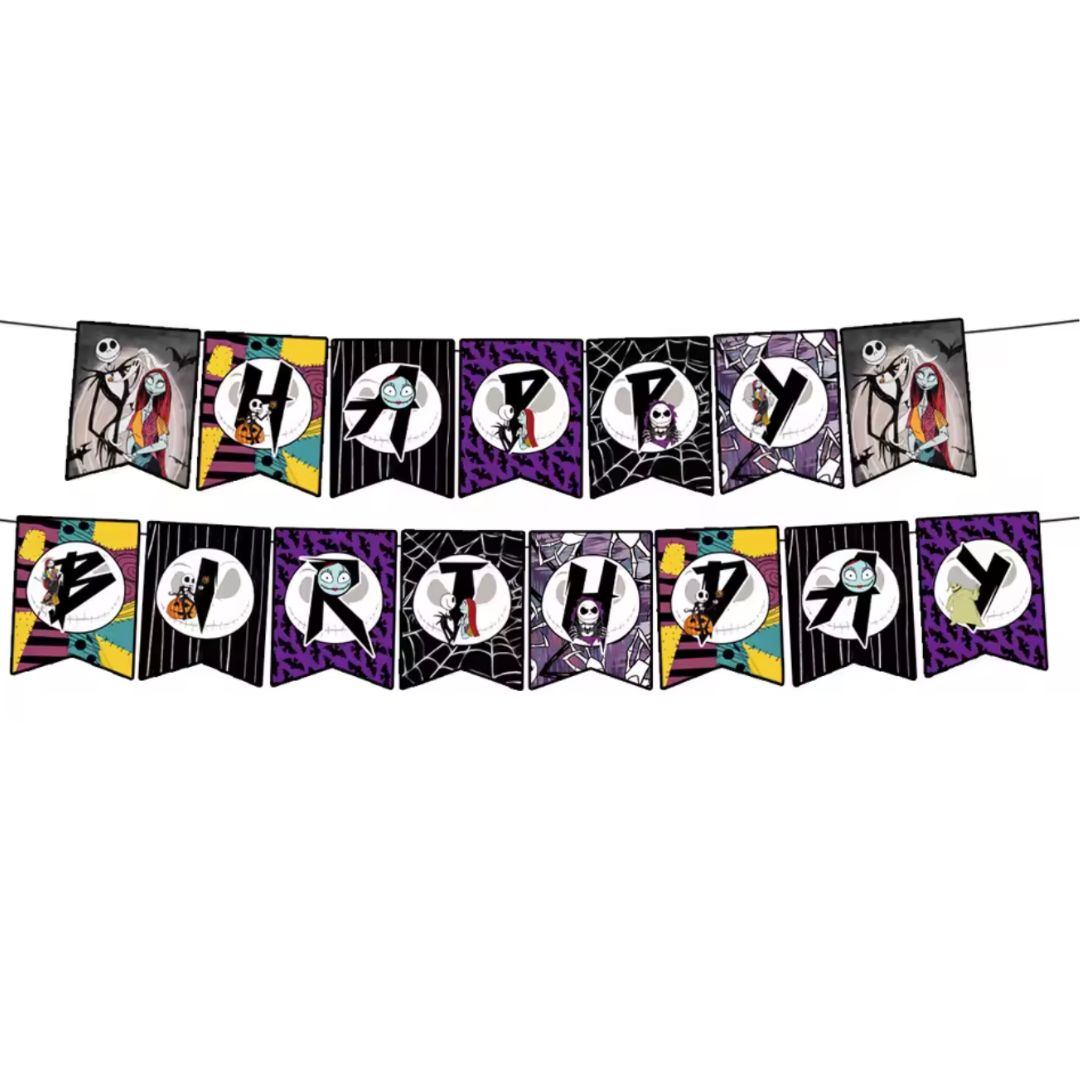 Banner Jack Nightmare before Christmas (x1u)