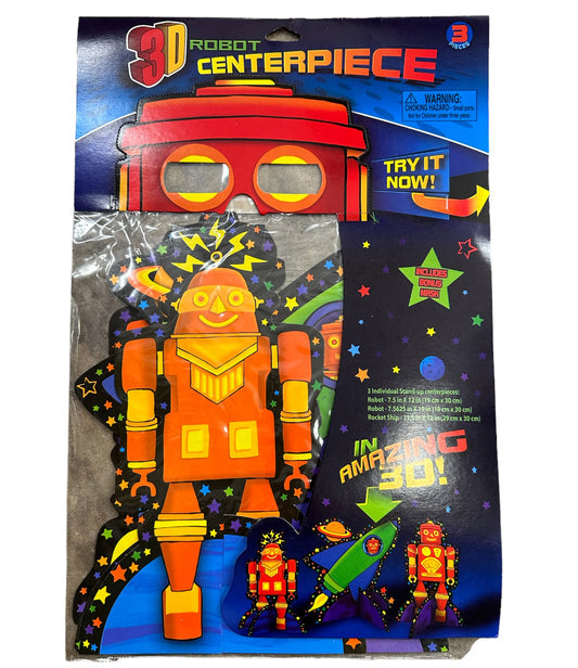 Robot Party Bots Centerpiece (x3u)