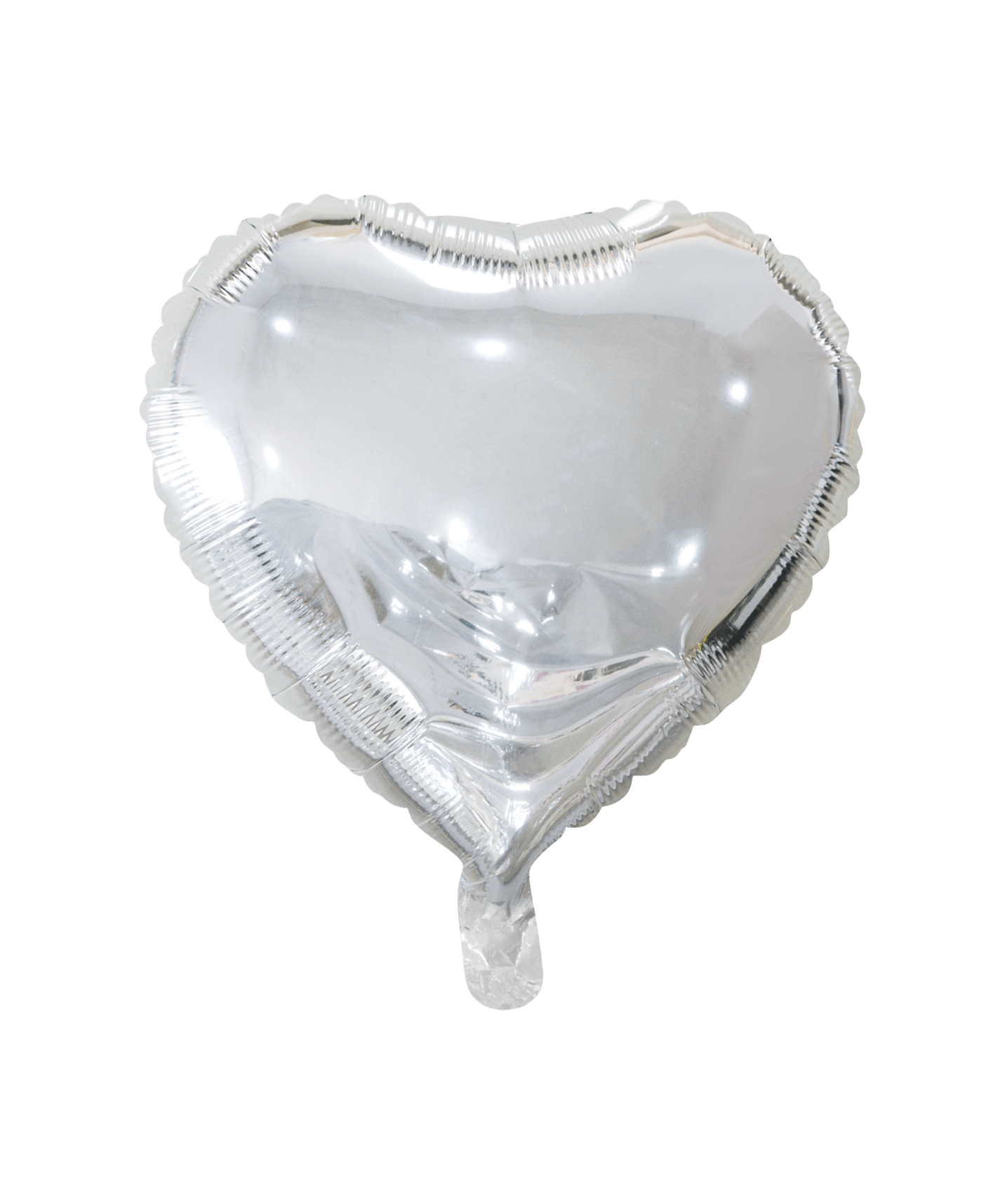 Heart Silver Foil Balloon 16″