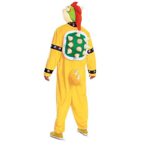 Bowser Hooded Jumpsuit Adult L/XL
