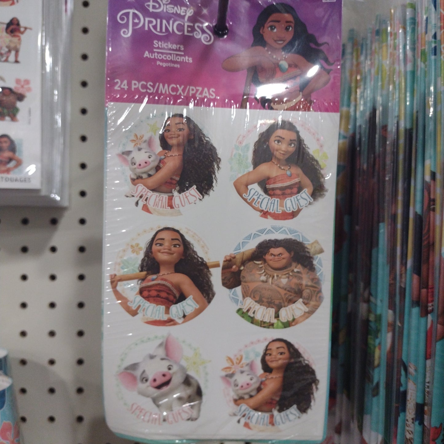 Moana ID Stickers