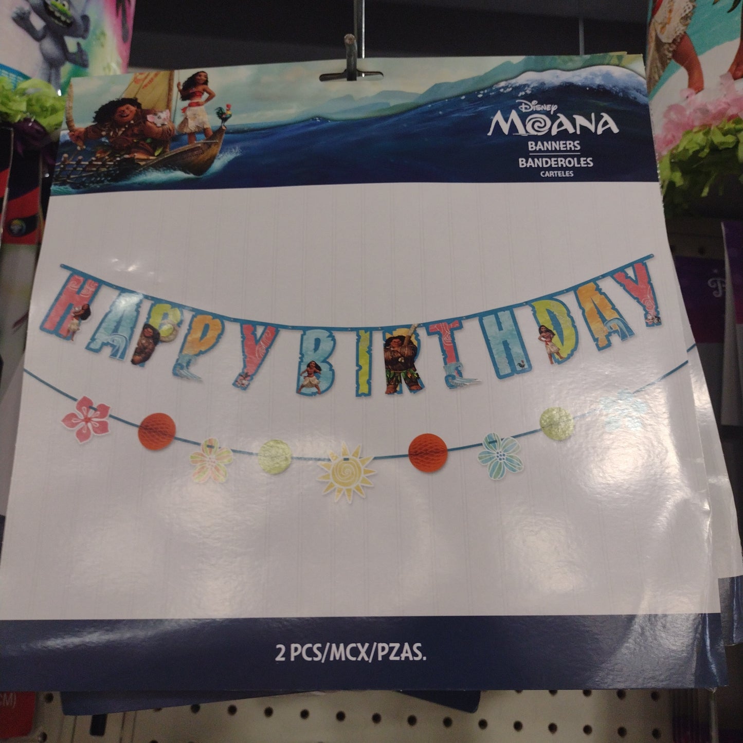 MOANA BANNER KIT 2PCS
