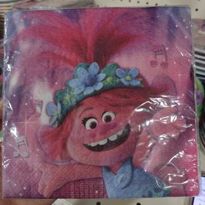 Luncheon Napkins Trolls (x16u)