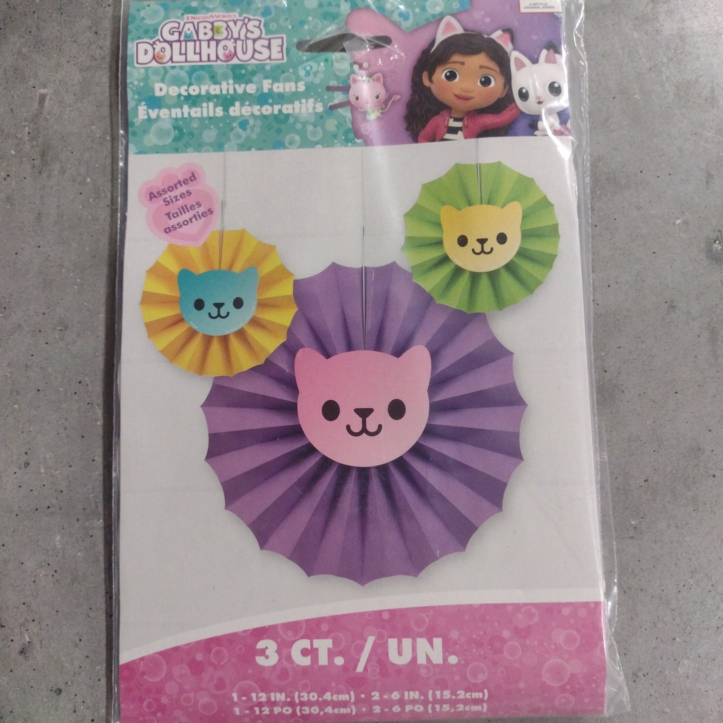 GABBY'S DOLLHOUSE FAN KIT