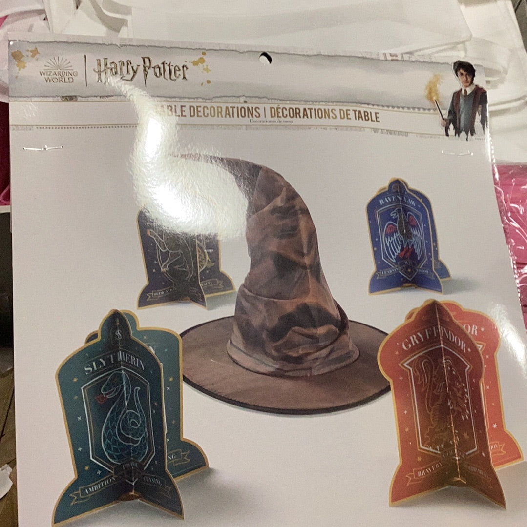 Harry Potter 3D Centros de Mesa (x5u)