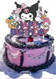 Kuromi Cake Topper (x1u)