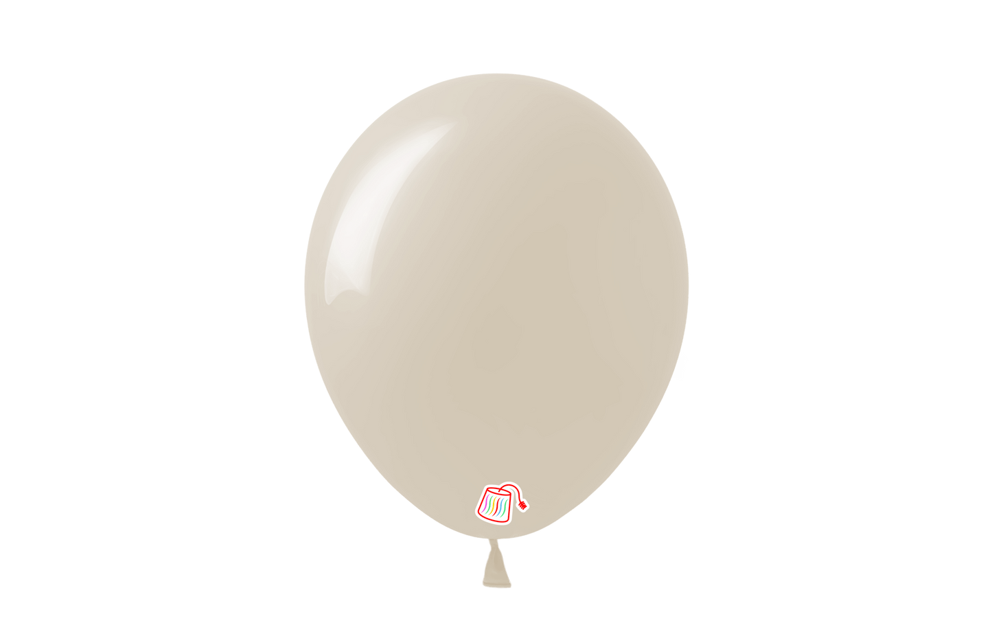 Latex Balloon 12" Sand White (x25u)