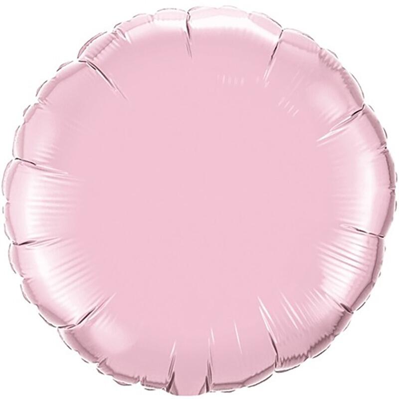 Pink Circle Balloon Foil 18"