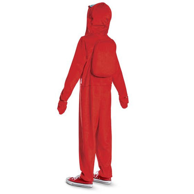 Red Impostor Hooded Jumpsuit Classic Among Us Costume