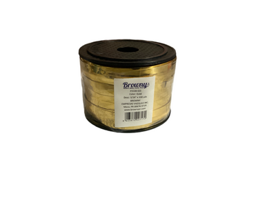Cinta Rizar Metallic Gold 100yds