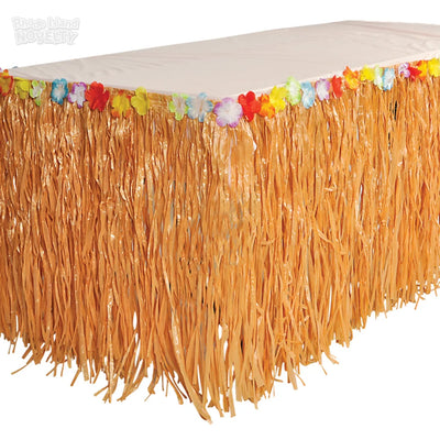 Falda para mesa de Hawaiana 2.7 m x 74 cm