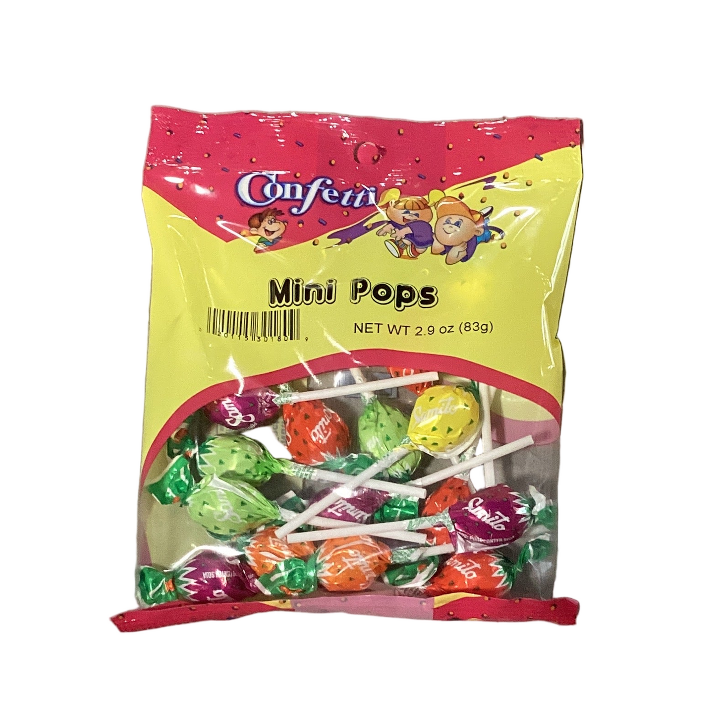 Confetti Mini Pops 2.9oz