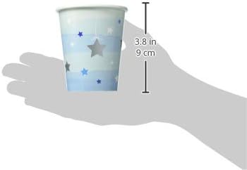 Vasos Blue Little Star 9oz (x8u)