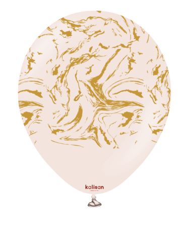 Kalisan Balloons 12" Space Nebula Pink-Gold 25