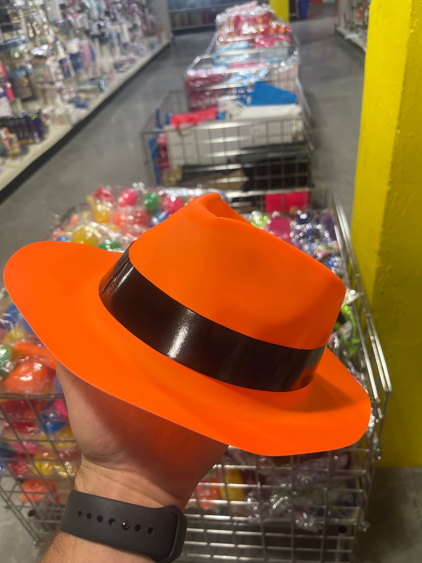 Sombrero Neon Plastico