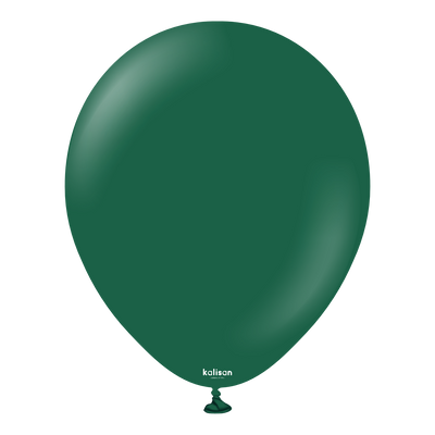 Kalisan Balloons 5" Dark Green 50pcs