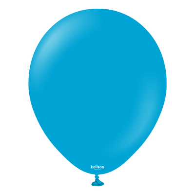 Kalisan Balloons 5" Caribbean Blue 100ct