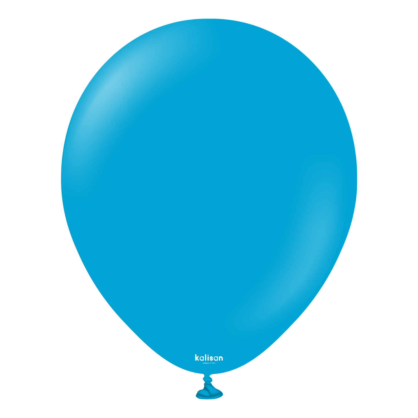 Kalisan Balloons 12" Standard Caribbean Blue (x50u)