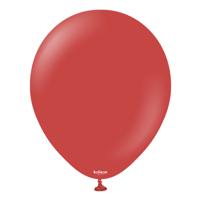 Kalisan Balloons 5" Deep Red 50pcs