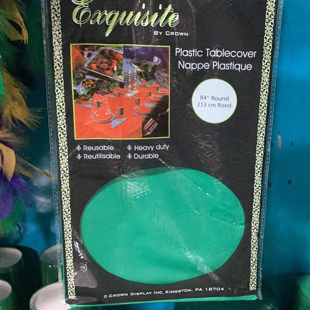 Mantel Emerald 84” Round