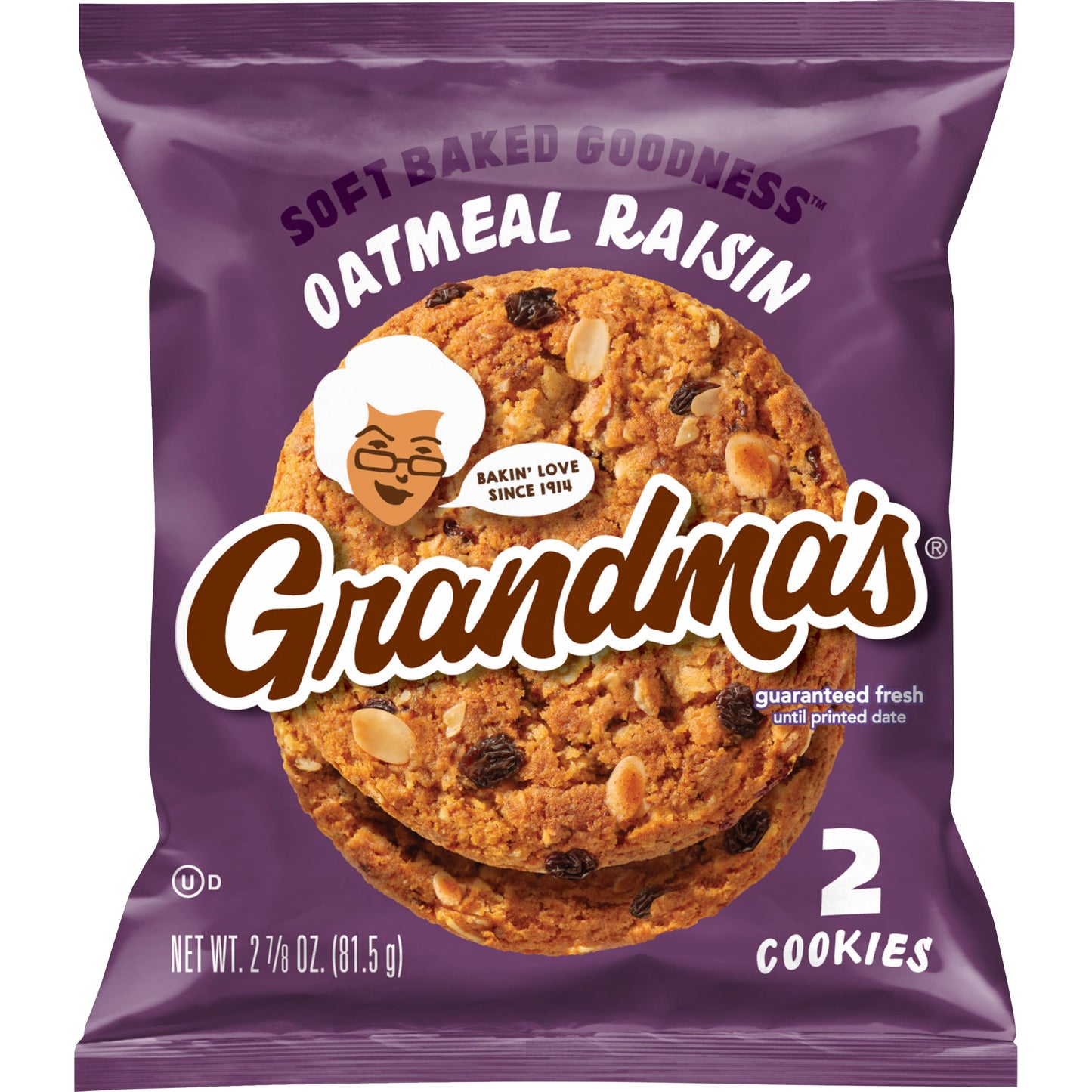 Grandma’s Oatmeal Raisin Cookies 2oz
