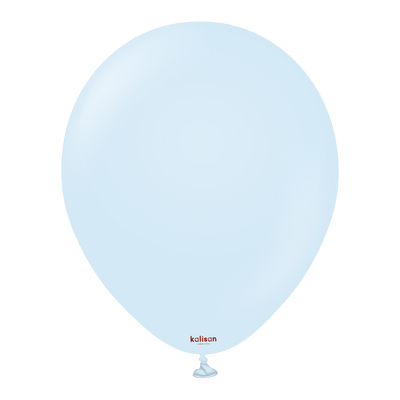 Kalisan Balloons 5" Macaron Blue 100ct