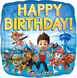 Paw Patrol Foil Balloon 18"