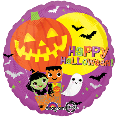 18" Halloween Hot Air Balloon