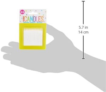 Spiral White Candles (x24u)