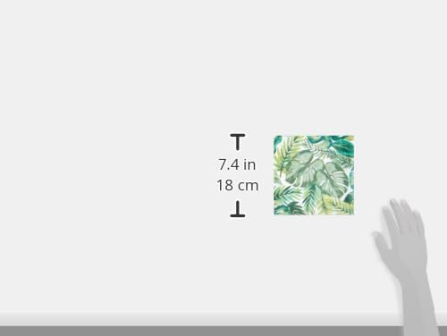 Palm Tropical Lunch Napkins (x16u)