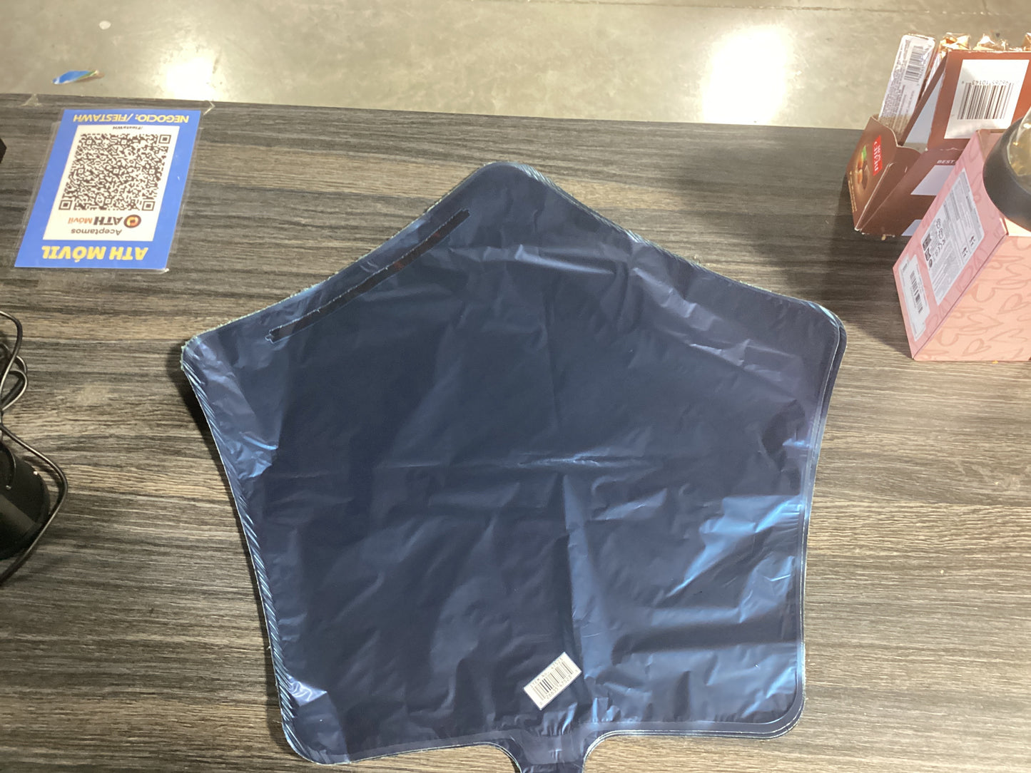 GLOBO ESTRELLA AZUL/ NAVY